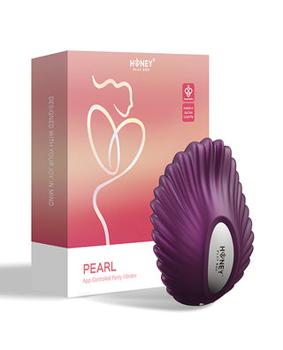 Pearl App-Controlled Magnetic Panty Vibrator - Lilac